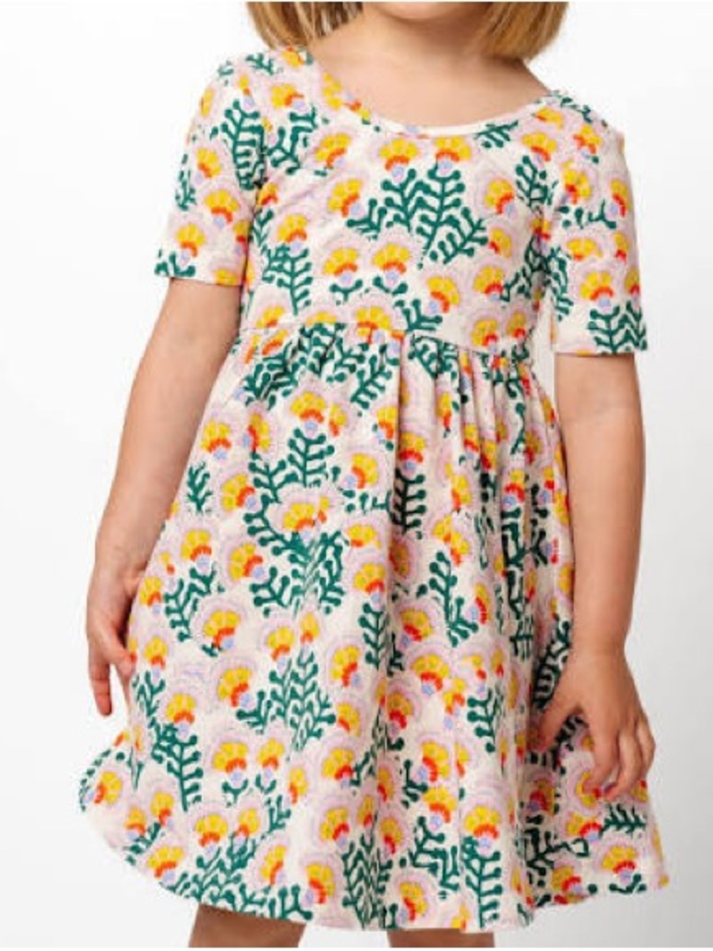 Alice + Ames The Short Sleeve Ballet Dress - Serenity